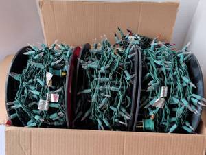lot 3006 image: Bulk Christmas String Light Collection