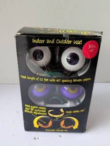 lot 3021 image: Peep N Peepers Halloween Decoration Eyes 12 Feet with 360 Rotation