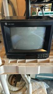 lot 3106 image: GE ACDC Remote Portable Television