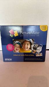 lot 3108 image: Epson PictureMate Personal Photo Lab Deluxe  Viewer Edition - new in box