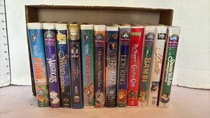 lot 3131 image: Disney Collection VHS Movie Lot