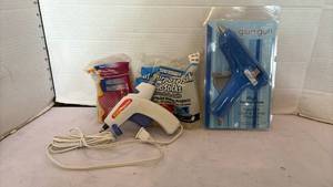lot 3175 image: Craft Glue Gun Set with Glue Sticks and Multi-Temp Hot Melt Sticks