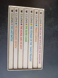 lot 3406 image: Books. C.S. Lewis The Chronicles of Narnia 1 - 7
