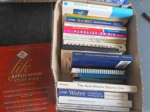 lot 3412 image: Books.  Coconut Oil