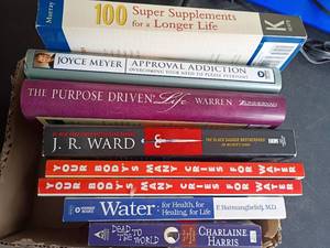lot 3413 image: Books.  Joyce Meyer Book