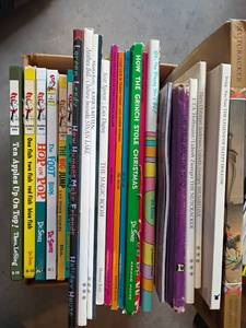 lot 3442 image: Books.  How the Grinch Stole Christmas