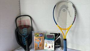 lot 3506 image: Mixed Tennis and Exercise Equipment Lot