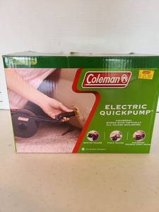 lot 3606 image: Coleman Electric QuickPump Universal Air Pump