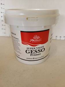 lot 3632 image: Phoenix Super Value Gesso Primer 2500ml