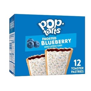 lot 6049 image: Lot of 2 Pop-Tarts Frosted Blueberry Pastries - 12ct  20.3oz. BB December 2025