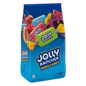 lot 6059 image: JOLLY RANCHER Assorted Fruit Flavored Hard Candy Bulk Bag, 5 lb. BB February 2027