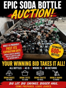 BULK SODA LOT 600 800+ Bottles