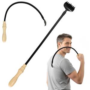 lot 5249 image: Flexible Back Scratcher, 23.2 Bendable Long Handle Back Scratcher, Curved Adjustable Back Scratcher for Itch Relief, Easy Reach Back Scratcher for Seniors, Men & Women
