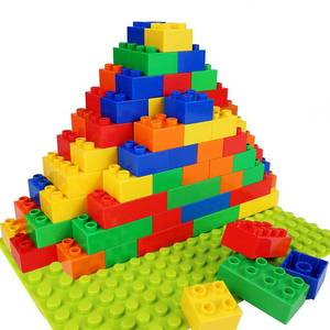 lot 5269 image: aotipol Building Blocks for Kids Toddlers Including a Baseplate, 101-piece Large Classic Building Bricks Set for Kids of All Ages, Basic STEM Toys Gift, Compatible with All Major Brands