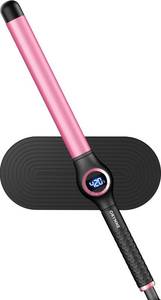 lot 5297 image: ORYNNE 1 Inch Curling Wand for Long Hair, Extra Long Barrel Ceramic Curling Wands, 7 Adjustable Heats for All Hair Type, 110-240V Dual Voltage Wand Curler, 60 Minutes Auto Shut Off