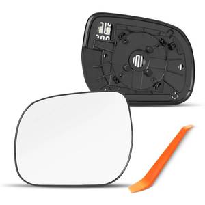 lot 5318 image: Compatible with Toyota Rav4 Driver Side Mirror 2006 2007 2008 2009 2010 2011 - Left Side Mirrors Replacement Glass with Backing Plate, Power Heated