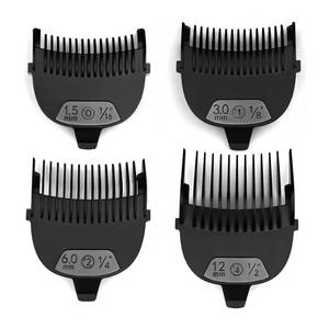lot 5321 image: 4-Piece Replacement Guide Comb Set (116, 18, 14, 12) Compatible with Remington Shortcut HC4240, HC4250, HC4300
