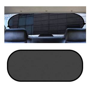 lot 5343 image: Car Rear Window Sunshade with Suction Cup, Sun UV Rays Protection for Car Back Window, Sunlight Shield Blocker Mesh Cover for Rear Facing Seats, car Accessories for Baby, Pets, Children 39x19Rear