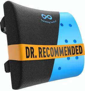 lot 5362 image: Everlasting Comfort The Original Lumbar Support Pillow for Office Chair - Improves Posture, Promotes Back Pain Relief - Superior Back Support for Gaming and Desk Chairs - Lumbar Pillow for Car, Couch