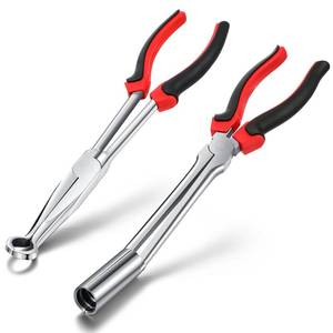 lot 5442 image: Leriton 2 Pack Spark Plug Wire Removal Tool Kit Includes Spark Plug Boot Removal Tool and Pliers Pulling Tool,wire Puller Removal Tool Pliers(Red)