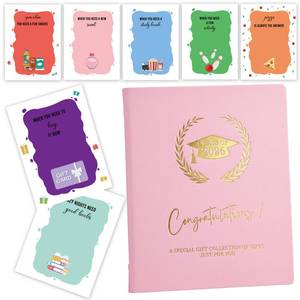 lot 5543 image: Graduation Gifts 2026, High School  College Graduation Gift Card Book, First Year of College Survival Kit from Parents for Her Girls Teens Students, Class of 2026 Gift Card  Cash Holder booklet