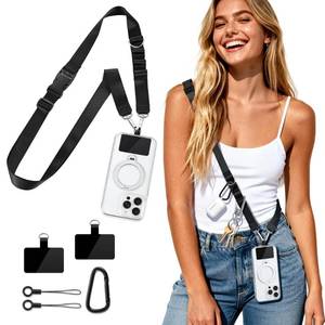 lot 5578 image: GMETINK Multifunctional Phone Lanyard, Cell Phone Universal Adjustable Anti-Theft Crossbody Phone Strap Fits Full-Cover Phone Cases, Portable Key Clip, Travel Essential