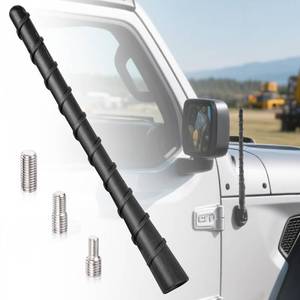 lot 5594 image: Anina 7 Car Radio Antenna Mast Replacement for 2001-2019 Toyota Prius 2009-2015 RAV4 2003-2008 Corolla - FM AM Stereo Roof-Mounted Spiral Rubber Antennas with M4 M5 M6 Screws