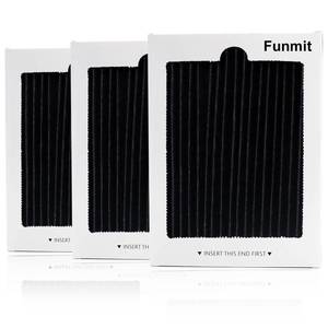 lot 5606 image: Funmit Refrigerator Air Filter Replacement Compatible with Frigidaire PAULTRA Pure Air Ultra and Electrolux EAFCBF Fridge Replace 242061001, 242047801, 242047804-3 Pack