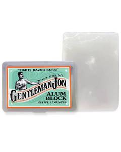 lot 5663 image: Gentleman Jon 3.7 Ounce Alum Block in Plastic Case - Upgrade Your Shave - Soothing Aftershave Solution for Shaving Razor Burn Relief , Aftershave for Men