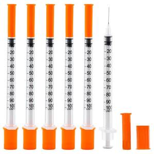 lot 5702 image: U-100 1cc 31 Gauge 516 Inch Syringe, Individually Packed 20 PACK
