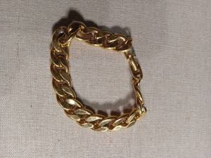 lot 5981 image: Napier Gold Chain Bracelet
