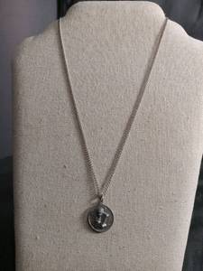 lot 50265 image: Saint Cecilia Religious Medal Pendant Necklace