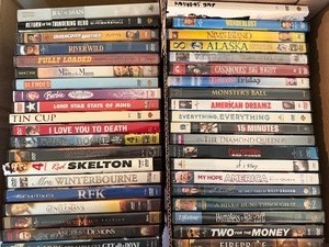 lot 201 image: DVDs - Please See Pictures for Variety of TitlesGenres