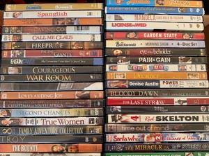 lot 203 image: DVDs - Please See Pictures for Variety of TitlesGenres
