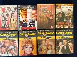 lot 207 image: DVDs - Lucy, Classic Commedy and More