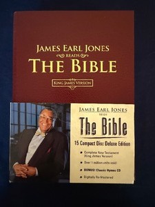 lot 210 image: James Earl Jones Read The Bible on CD