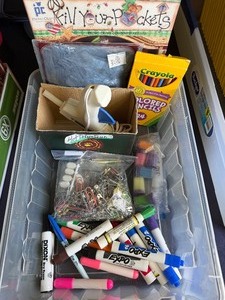 lot 223 image: Misc Crafts, Calligraphy, Hot Glue Gun and MORE