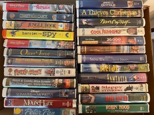 lot 227 image: VHS Tapes, Please See Pictures for Variety