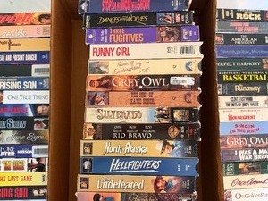 lot 229 image: VHS Tapes, Please See Pictures for Variety