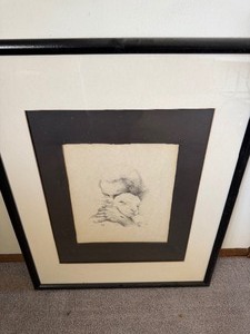 lot 242 image: Vintage Art in Frame