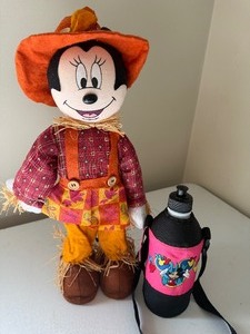 lot 19 image: Fall Themed Mickey Mouse and Re-Usable Drink Holder