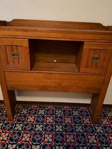 lot 503 image: MCM Twin Headboard