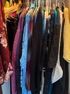 lot 28 image: Closet of Clothes All on Hangers - Various StylesStylesBrands - PLEASE SEE PICTURES FOR VARIETY
