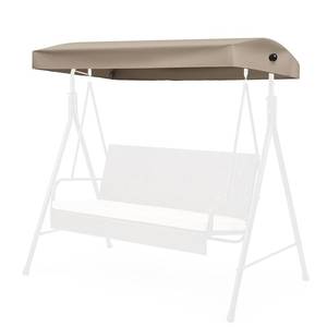 lot 5004 image: Frienda Replacement Canopy Top Compatible with Model GSS00132D, 3 Seater Outdoor Patio Swing Canopy Top Cover 77 x 46.5, Fabric Only, Structure Not Included, Will Not Fit Any Other Swing - Retail $57