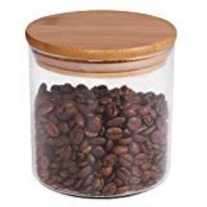lot 5090 image: Home Solutions 12 oz mason jars Wooden Lids&nbsp