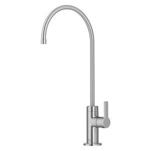lot 5111 image: KRAUS Oletto Single Handle Drinking Water Filter Faucet for Water Filtration System in Spot-Free Stainless Steel, FF-103SFS - Retail $100