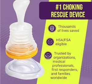 lot 5148 image: Choking Rescue Device for Adults and children  - Retail $29