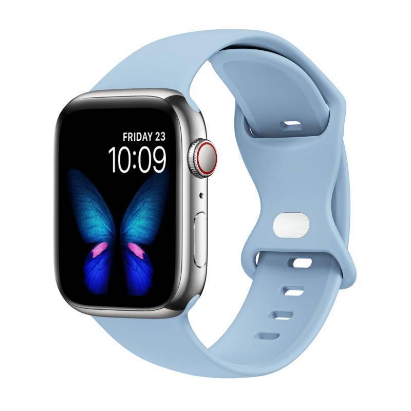 lot 4335 image: Tighesen Sport Bands Compatible with Apple Watch Ultra 321 49mm, Series 1110 4642mm, 987 4541mm, SE 654 4440mm, 321 4238mm SM ML for Women Men Silicone iWatch Band - Retail $9