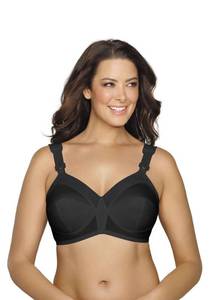 lot 5385 image: Exquisite Form Womens Fully Original Support Coverage Bra, Black, 36C US - Retail $21