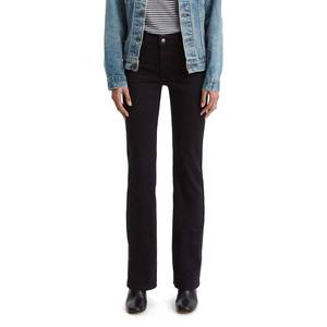lot 5386 image: Levis Womens Classic Bootcut Jeans Pants, -Soft black, 29 (US 8) L - Retail $39